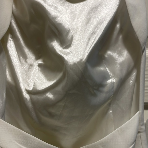 NWT Jovani ivory sleeveless sheath dress # 07819 size 6 - Picture 7 of 14